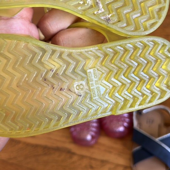 Toddler Girl Sandal Bundle Size 7/8 - Picture 8 of 9